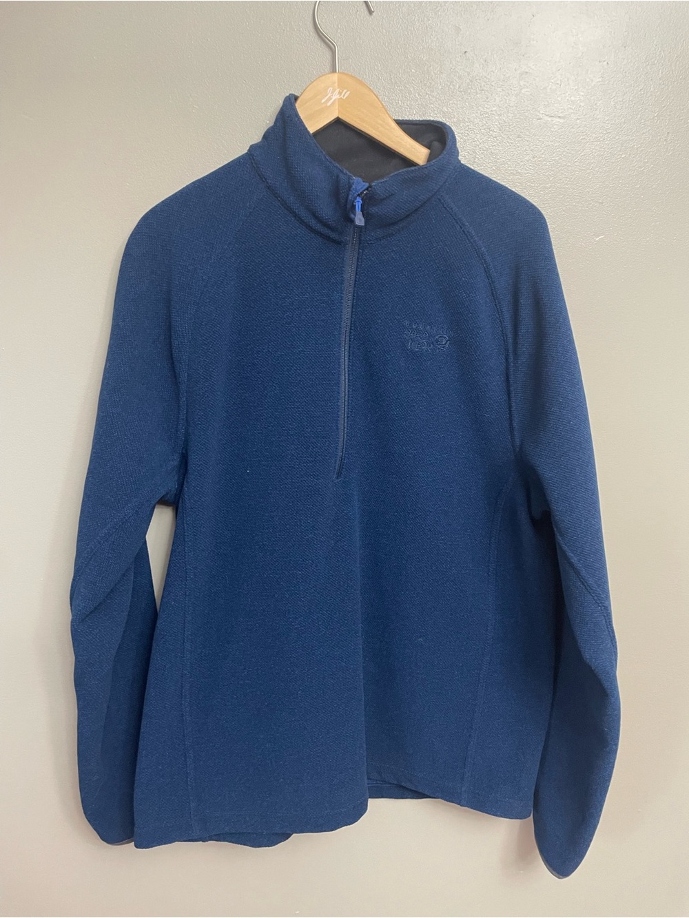 Mountain Hardwear men’s Large Fleece Technical Quarter Zip